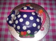 theepot taart voor 12 personen